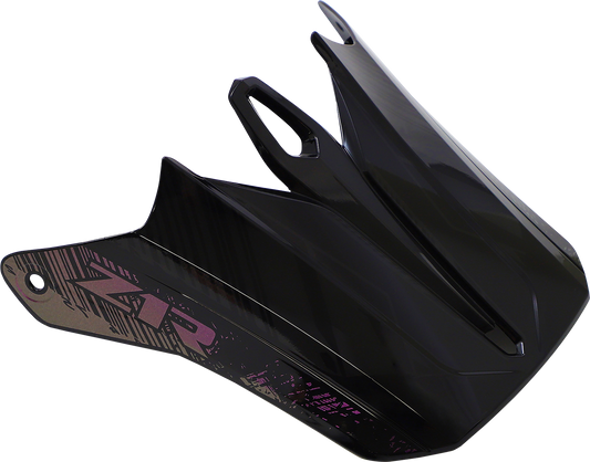 Z1R F.I. MIPS® Visor Kit in Lumen Iridescent color, designed for Z1R motorcycle helmets, featuring reflective iridescent finish.