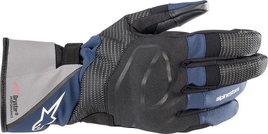 ALPINESTARS, Alpinestars Andes V3 Drystar® Gloves - Black/Dark Blue, 3XL - Model 3527521-1267-3X