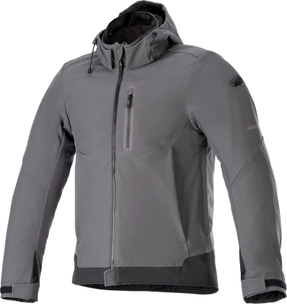 ALPINESTARS, Alpinestars Neo Waterproof Jacket in Gray/Black – XL (Part No. 4208023-9610-XL)
