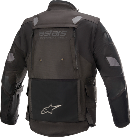 Alpinestars Halo Drystar® motorcycle jacket in black with full mesh ventilation and Tech-Air® compatibility, size medium.