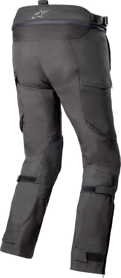 Alpinestars Bogota Pro Drystar motorcycle riding pants in black, 2XL, featuring protective armor and durable textile construction.