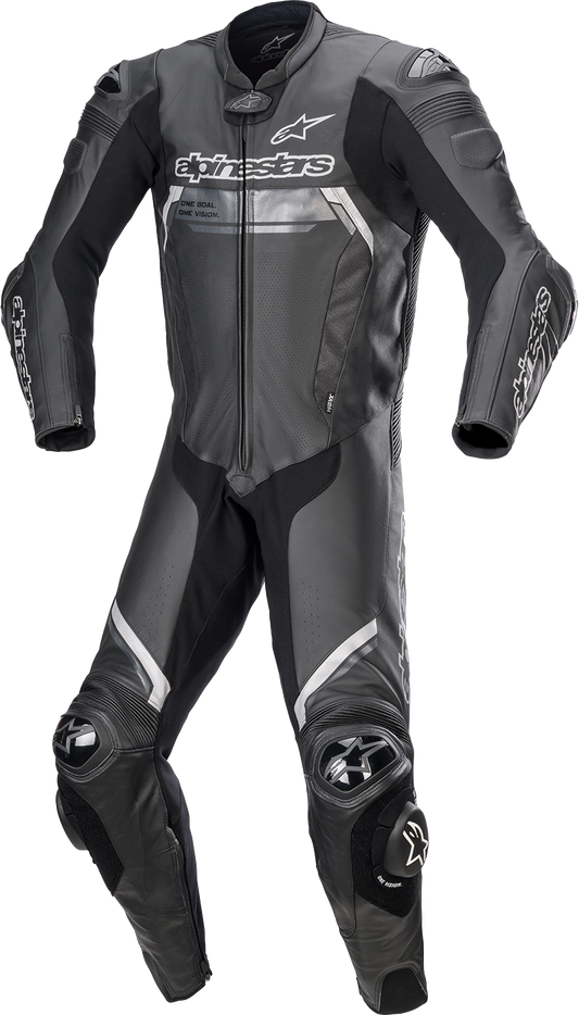 ALPINESTARS, Alpinestars Missile Ignition v2 1-Piece Leather Suit – Black/Black, US 50 / EU 60