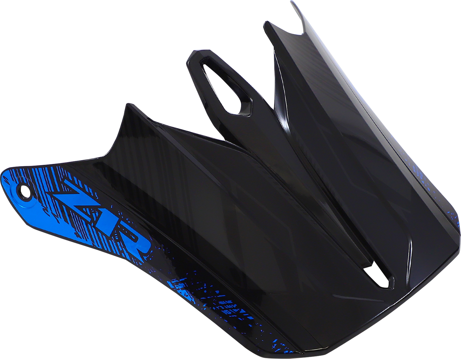 Z1R Z1R F.I. MIPS® Visor Kit in fractal blue with clear visor for motorcycle helmets, part number 0132-1573.