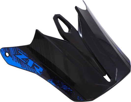 Z1R Z1R F.I. MIPS® Visor Kit in fractal blue with clear visor for motorcycle helmets, part number 0132-1573.