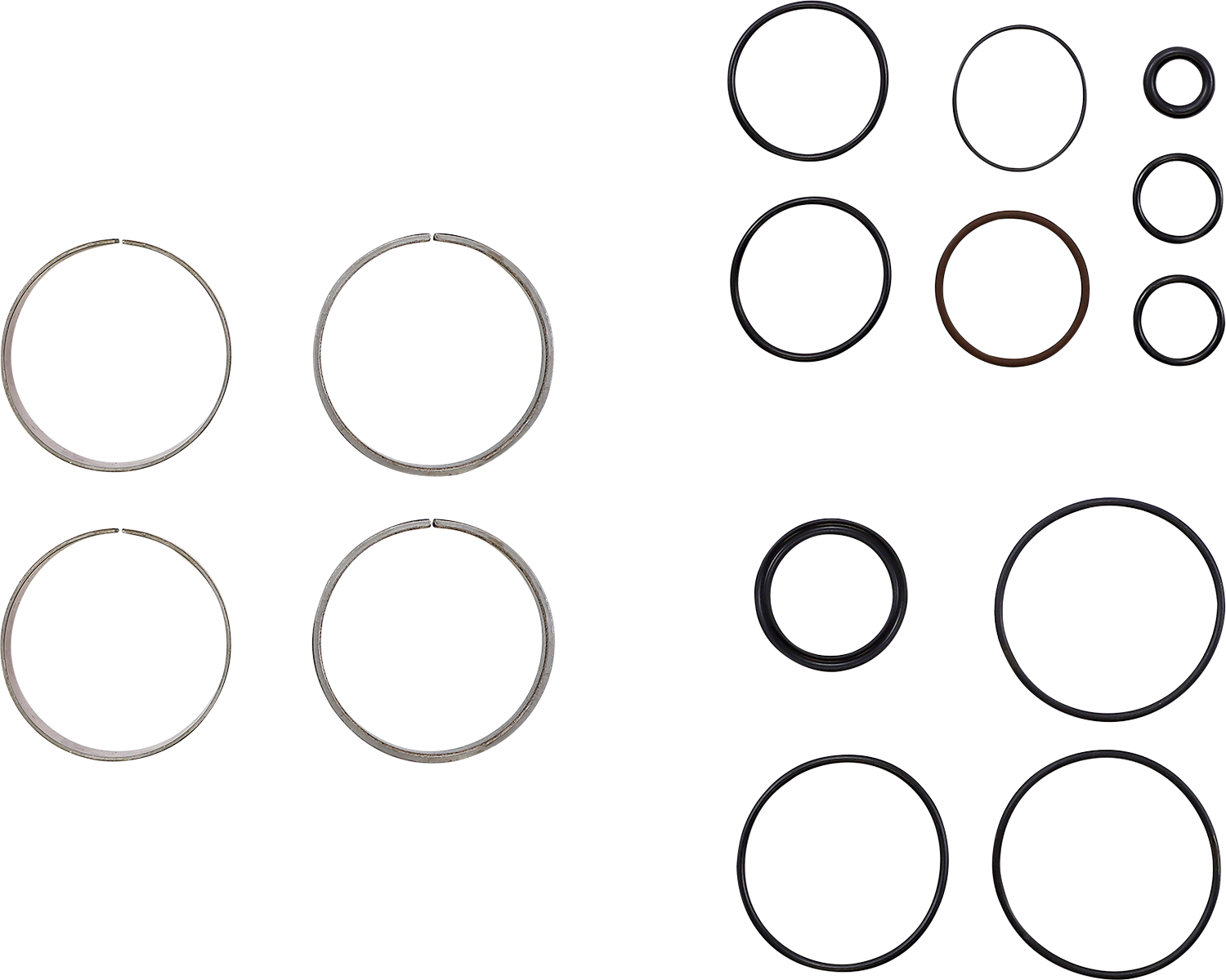 MOOSE OFFROAD Fork Bushing Kit 38-6157 for motorcycle suspension, featuring durable replacement components for fork maintenance.