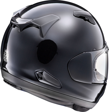 Arai Helmets Quantum-X Pearl Black 2XL with advanced oval shell, VAS-MV shield, and Pinlock Max Vision lens, motorcycle helmet
