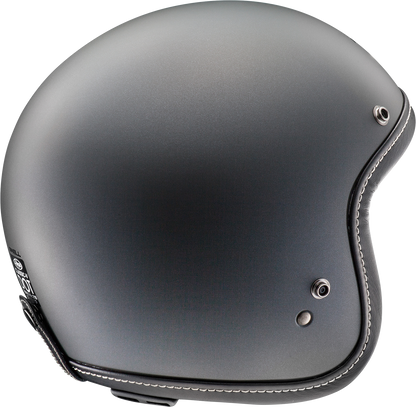 Arai Helmets Classic-V helmet in gun metallic frost color, small size, featuring a sleek aerodynamic design.