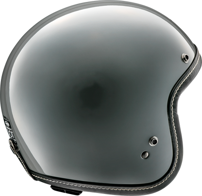 Arai Helmets Classic-V helmet in modern gray, XS size, showing the sleek aerodynamic design and matte finish.