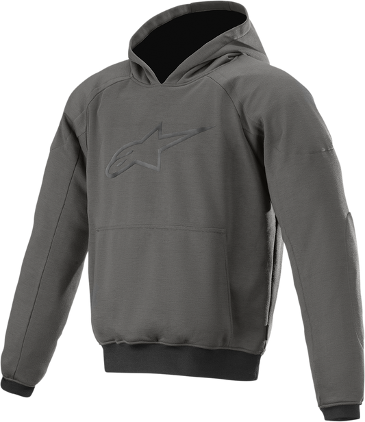 Alpinestars Ageless Hoodie in gray, 3XL size, featuring a comfortable fit and brand logo on the front.