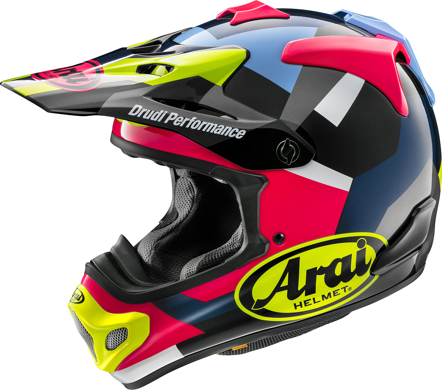 Arai VX-Pro4 Block helmet in XS size, featuring a sleek design and matte finish, designed for motorcycle riding safety.