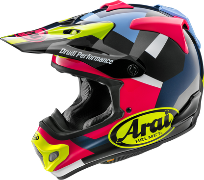 Arai VX-Pro4 Block helmet in XS size, featuring a sleek design and matte finish, designed for motorcycle riding safety.