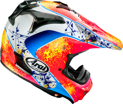 Arai VX-Pro4 Stanton off-road helmet in XS with enhanced trail protection, featuring a rugged design and secure chin strap.