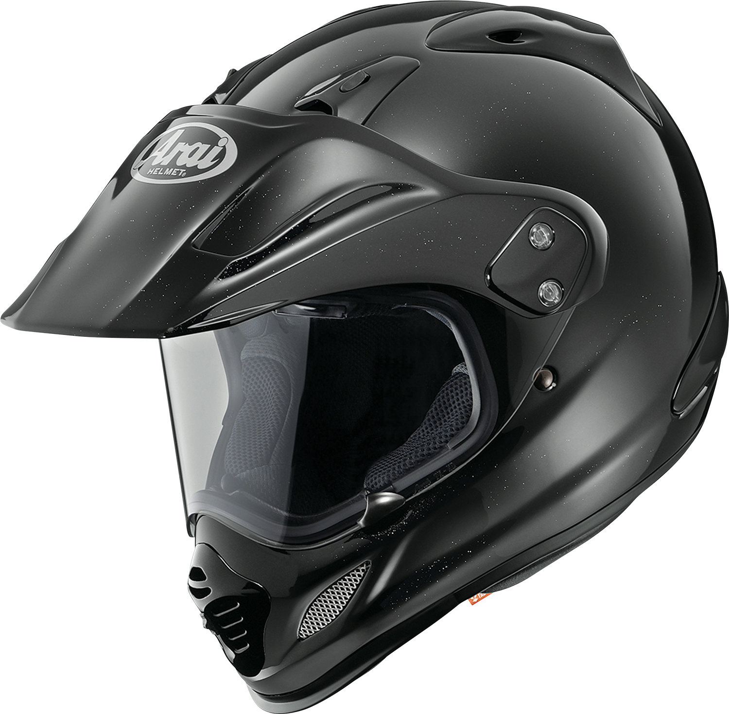 Black ARAI XD-4 helmet in XS size with venting and aerodynamic design, part number 0140-0215.