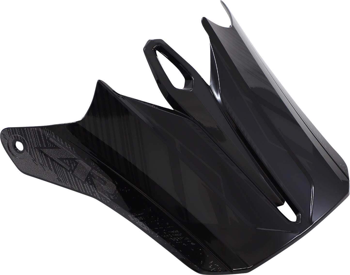 Z1R Z1R F.I. MIPS® Visor Kit in Fractal Stealth with clear visor and mounting hardware for compatible helmets.