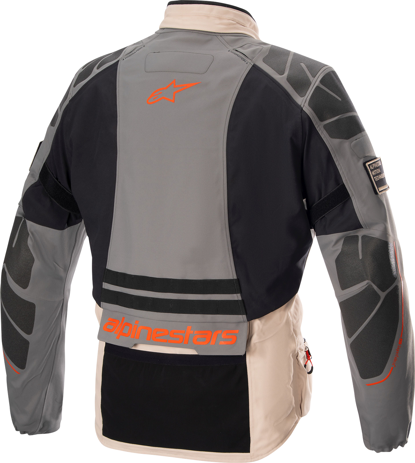 ALPINESTARS, Alpinestars AMT-10R Drystar® XF Jacket - Fur Gray, Pale Brown & Spicy Orange, 3XL
