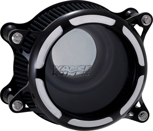 VANCE & HINES, Vance & Hines VO2 Insight Air Intake Kit for XL - Black Contrast (Part 41091)
