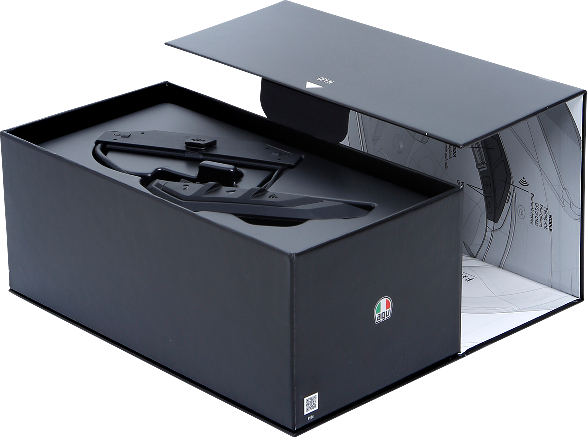 AGV speakers for Insyde Communication System, part #20KIT93040001, showing the black speakers with wiring connections.