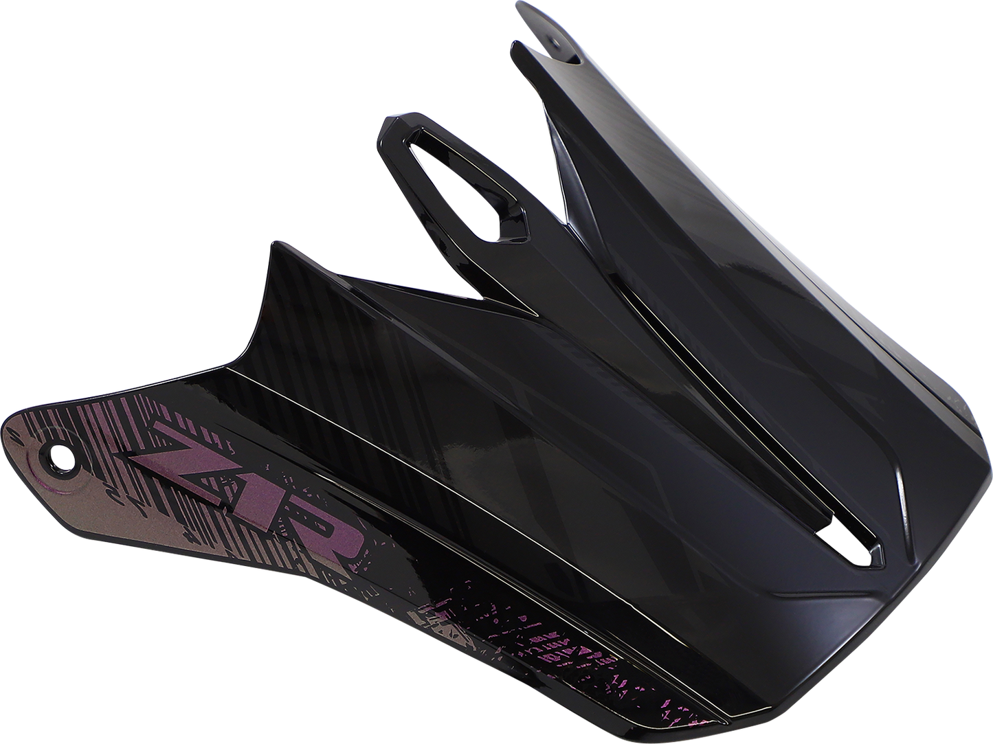 Z1R F.I. MIPS® Visor Kit in Fractal Iridescent with reflective, colorful design for Z1R motorcycle helmets.