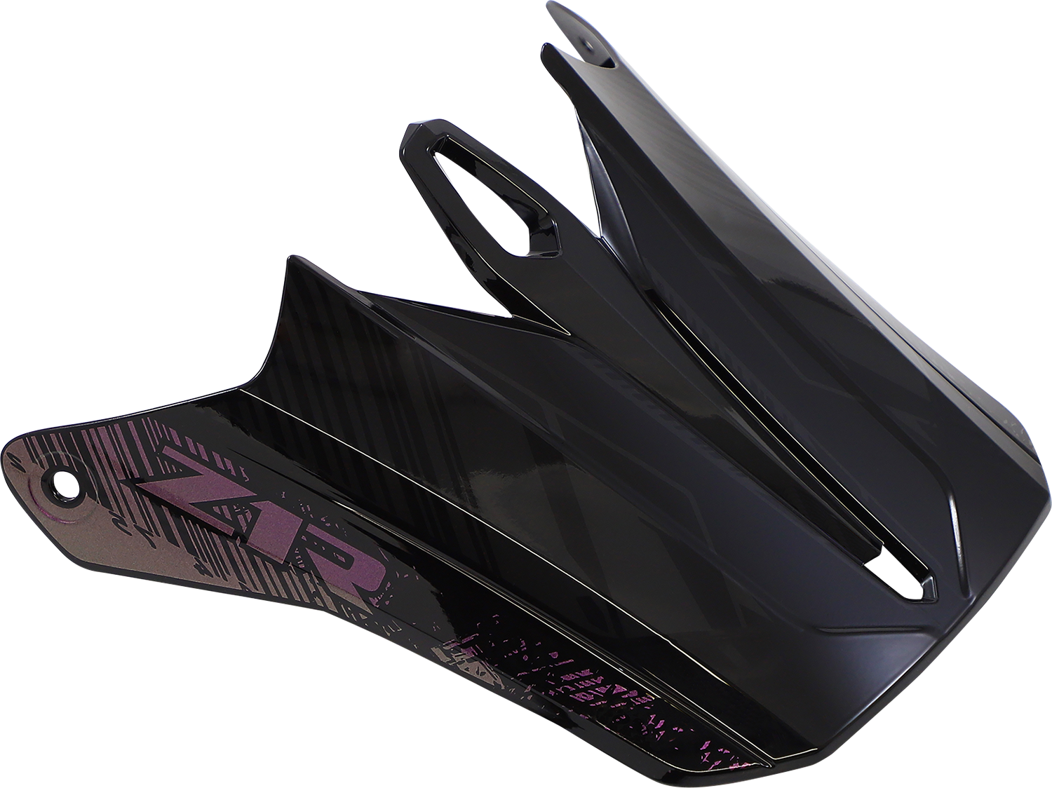 Z1R F.I. MIPS® Visor Kit in Fractal Iridescent with reflective, colorful design for Z1R motorcycle helmets.
