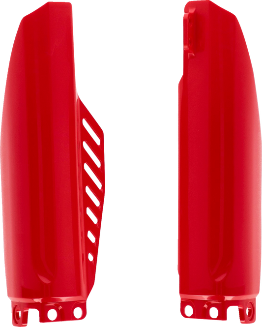 ACERBIS Lower Fork Cover - Red CR85/CRF150R 2115150227 - Howling Moto