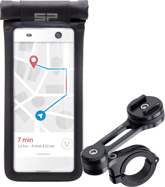 SP CONNECT Phone Holder Kit - Universal - Medium Case 53925 - Howling Moto