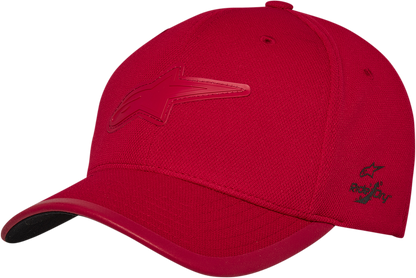 Navy Astound Tech Hat by Alpinestars in Small/Medium size, featuring the brand logo and sleek design.
