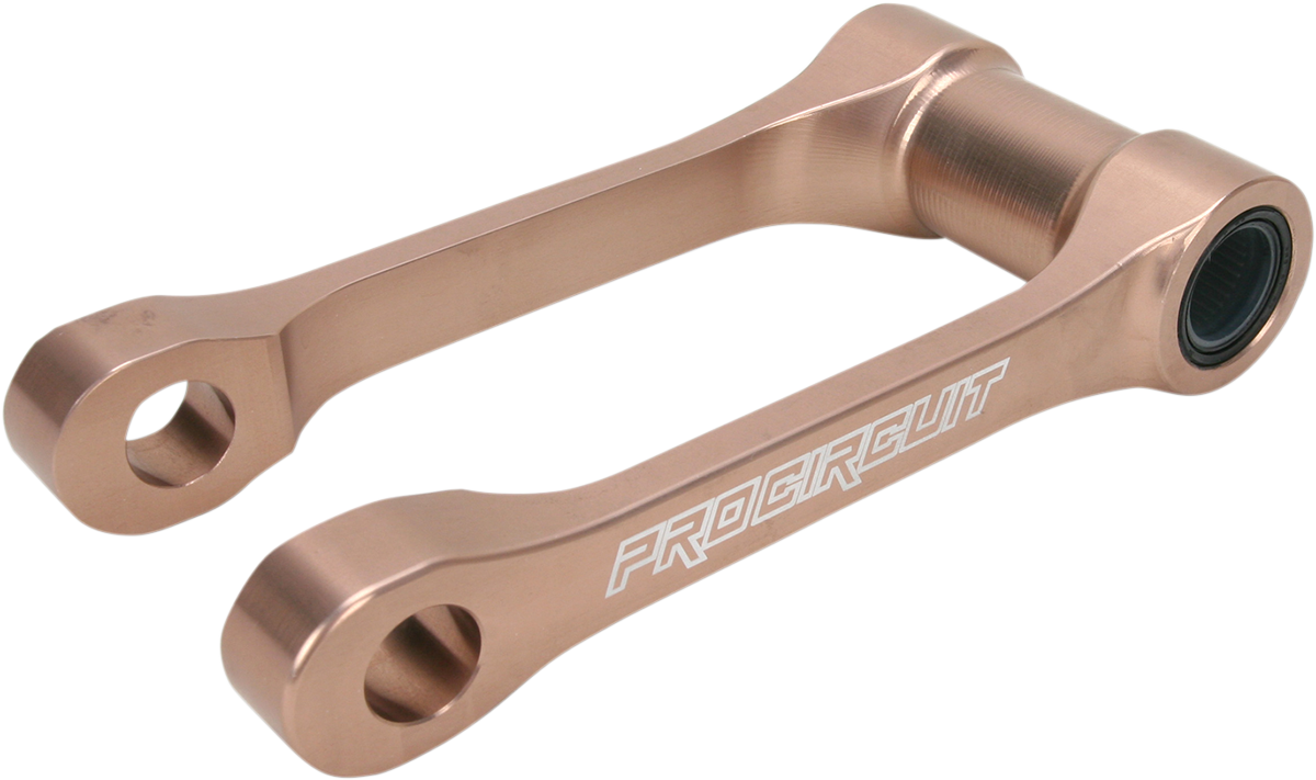 Pro Circuit linkage arm for Yamaha YZ250F and YZ450F, 146mm, showing the durable metal construction and mounting details.