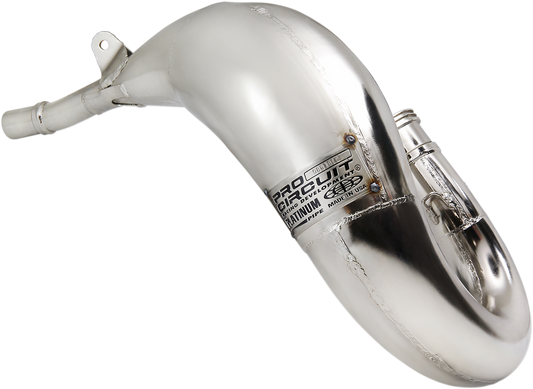 PRO CIRCUIT Platinum Pipe 0851812 high-performance off-road exhaust pipe for motocross and dirt bikes.