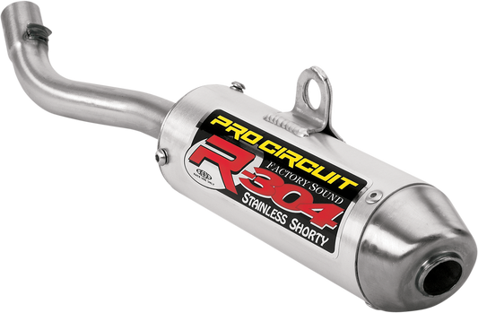 PRO CIRCUIT, PRO CIRCUIT R-304 Two-Stroke Silencer ST09065-RE for Closed-Course Racing