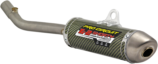 PRO CIRCUIT Ti-2 Silencer for off-road and closed-course racing, showing the lightweight titanium exhaust component.