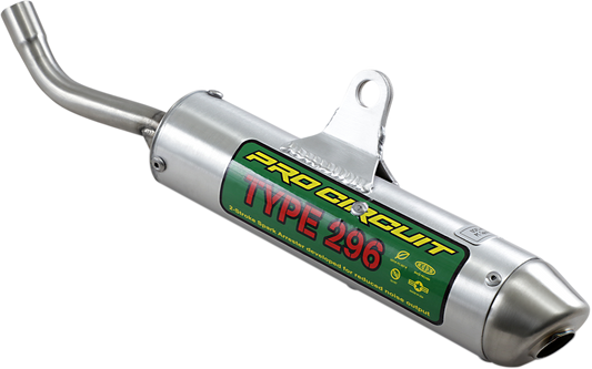 PRO CIRCUIT spark arrestor silencer for motorcycles, designed for quiet operation and noise-sensitive areas, shown in the image.