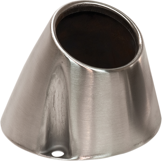 Pro Circuit stainless steel replacement end cap for 3-1/2 inch exhaust systems, part PC4032-0001, shown in the image.