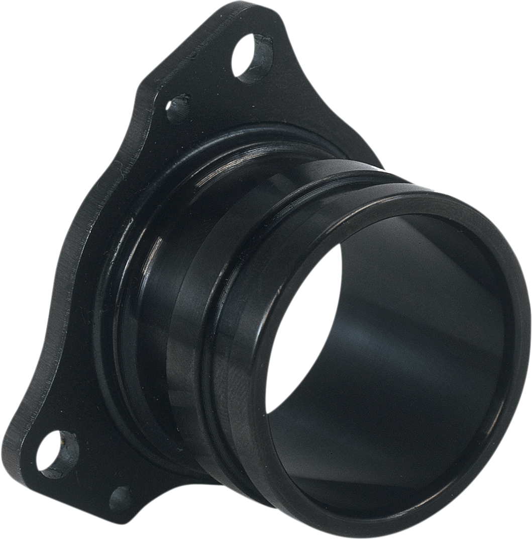 Pro Circuit PC4003-0201 exhaust flange, CNC machined replacement part for CR250R dirt bike, durable metal construction.