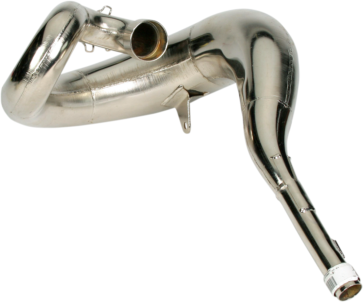 PRO CIRCUIT Platinum Head Pipe PH89500P motorcycle exhaust header with high-performance design and polished metal finish.