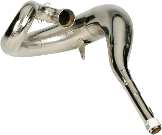 PRO CIRCUIT Platinum Head Pipe PH89500P motorcycle exhaust header with high-performance design and polished metal finish.