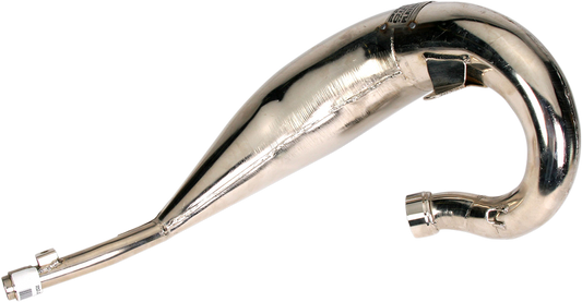 Pro Circuit Platinum Head Pipe PH92125P for motorcycle exhaust system, high-performance metal component with polished finish