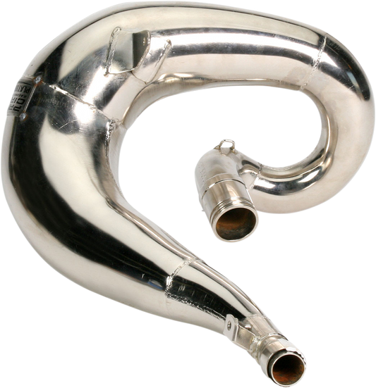 Pro Circuit Platinum Head Pipe PH97250P for high-performance motorcycle exhaust systems, showing the polished metal pipe and fittings.