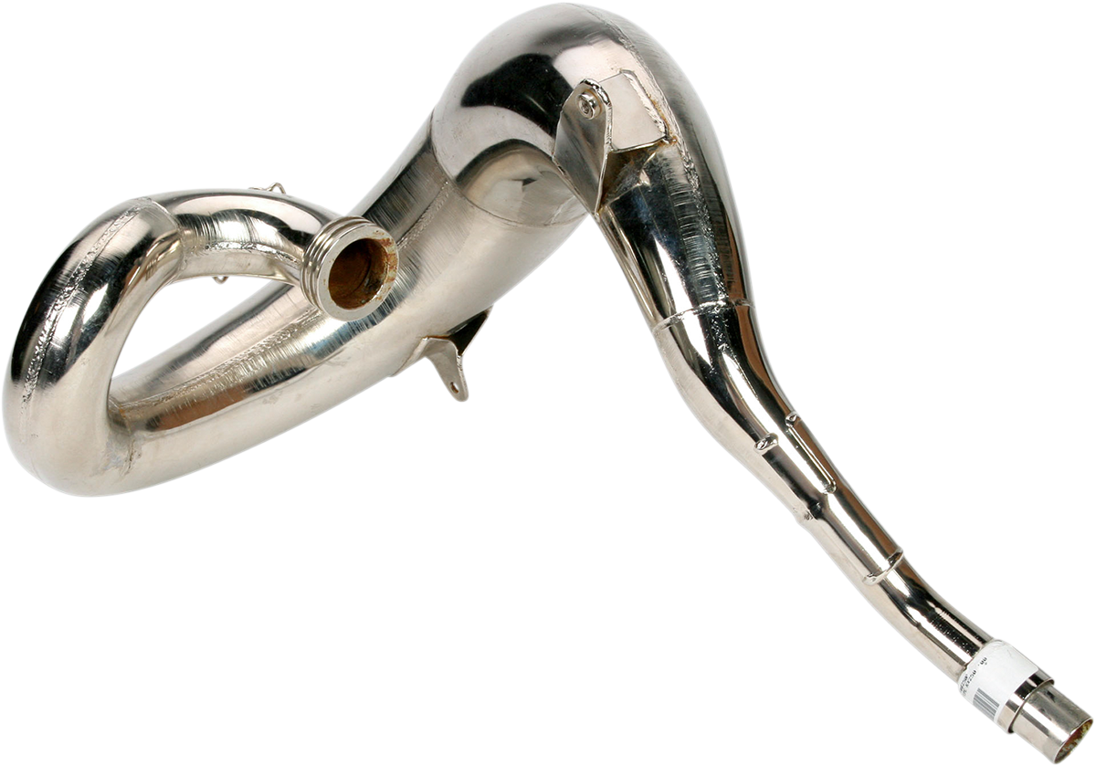 Pro Circuit Platinum Head Pipe PK00250P for motorcycle, showcasing the high-performance exhaust component with sleek metal finish.
