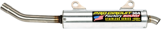 Pro Circuit 304 Silencer for enhanced top end performance and noise reduction, shown in the image.