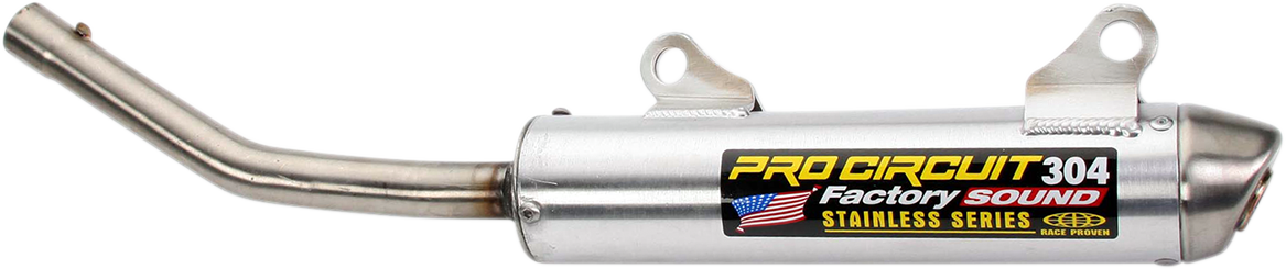 PRO CIRCUIT 304 Silencer SH97250-SE for motorcycle exhaust, designed to improve performance and reduce noise.