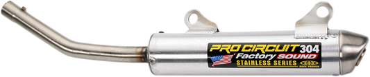 PRO CIRCUIT 304 Silencer SH97250-SE for motorcycle exhaust, designed to improve performance and reduce noise.