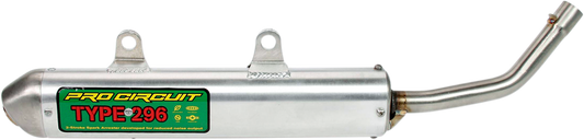 PRO CIRCUIT spark arrestor silencer ST03250-296 for dirt bikes, designed to reduce noise during quiet riding.