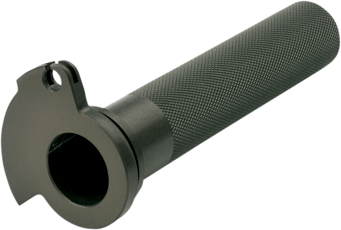 Aluminum PRO CIRCUIT throttle tube for KX, RM, YZ dirt bike models, showing close-up of the TB-04 throttle tube design.