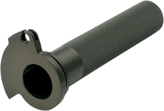 Aluminum PRO CIRCUIT throttle tube for KX, RM, YZ dirt bike models, showing close-up of the TB-04 throttle tube design.