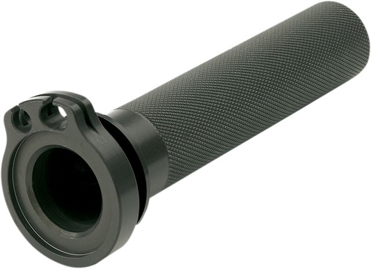 Pro Circuit CRF aluminum throttle tube TB-05 for motorcycle throttle control, showing the smooth, polished metal surface.