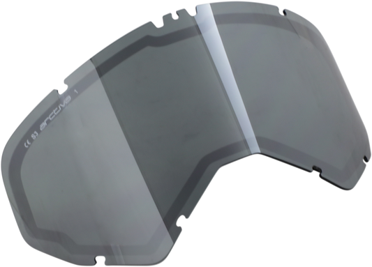 ARCTIVA Vibe Dual Pane Silver Mirror Lens with part number 2602-0765, featuring reflective silver mirror coating for snow goggles.