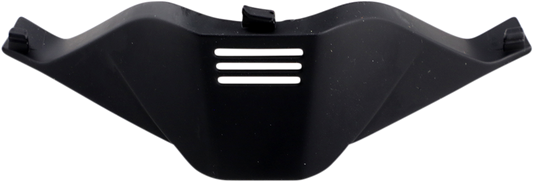 Black ARCTIVA Vibe Goggle Nose Guard, part #2602-0766, attached to ski goggles for added nose protection.