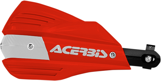 ACERBIS Handguards - X-Factor - Red/White 2374191005 - Howling Moto