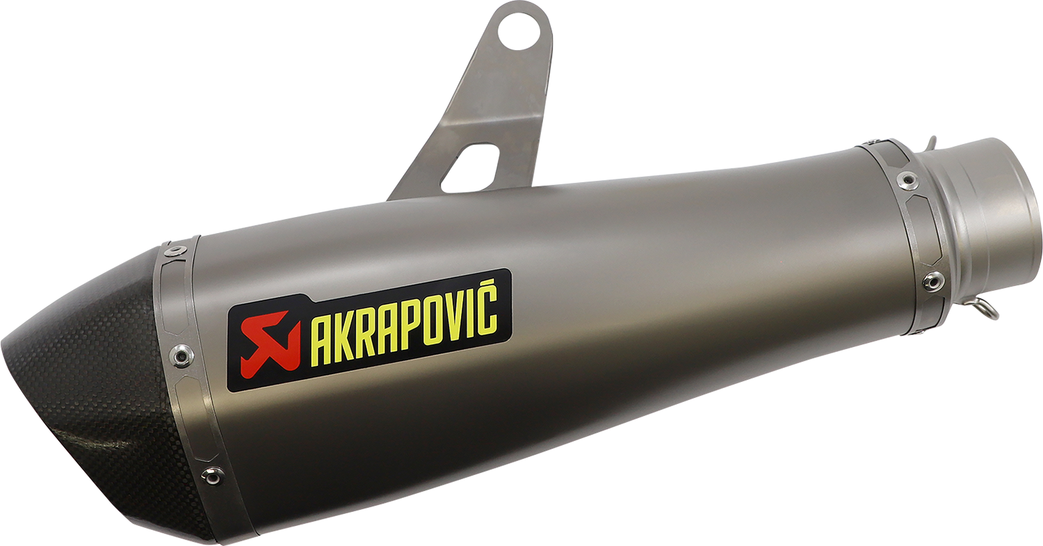 AKRAPOVIC Slip-On Muffler M-CZ00105T for Enhanced Motorcycle Performance