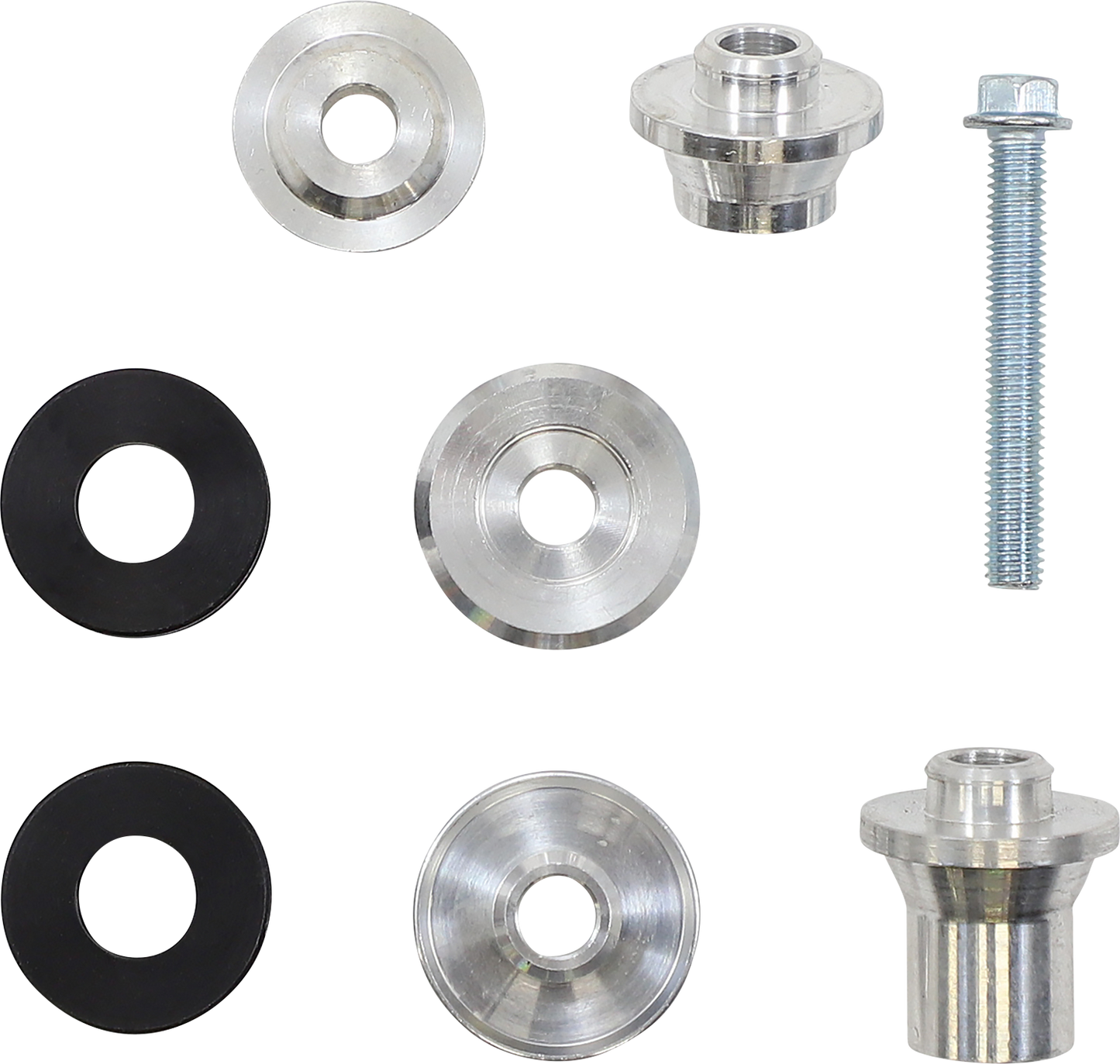 FMF Powercore 2 muffler part for 2-stroke engines, showing the lightweight metal construction and cylindrical shape.
